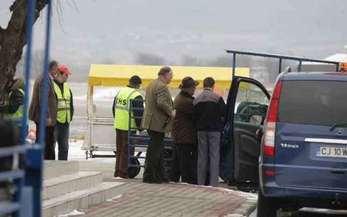 Pistolul a fost ridicat de poliţişti