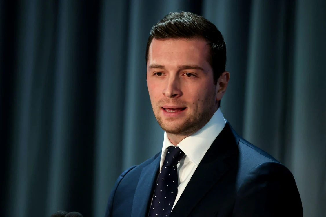 Jordan Bardella,liderul formațiunii de extremă dreapta franceza, Adunarea Națională