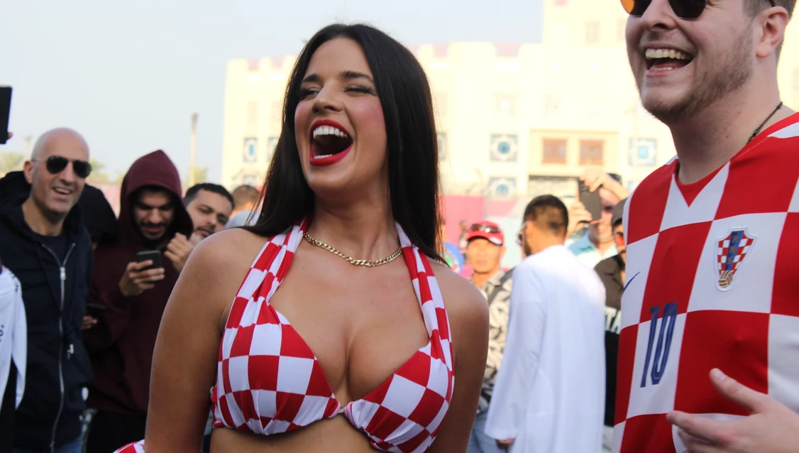 Ivana Knoll, fosta Miss Croația. FOTO: Facebook / Sorin Dan Carstea