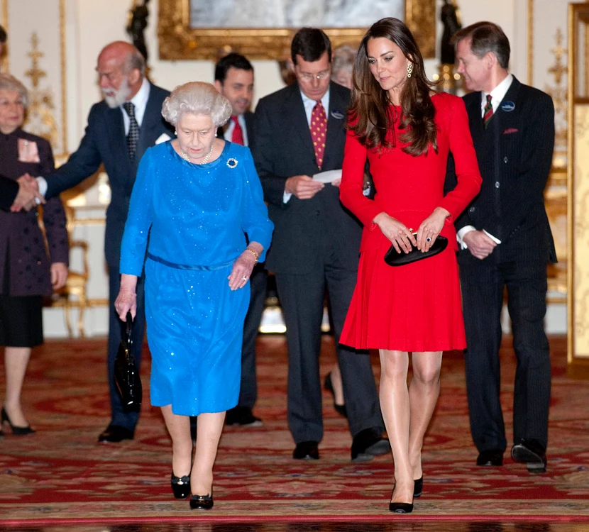 Kate Middleton și Regina Elisabeta, Foto Getty (8) jpg