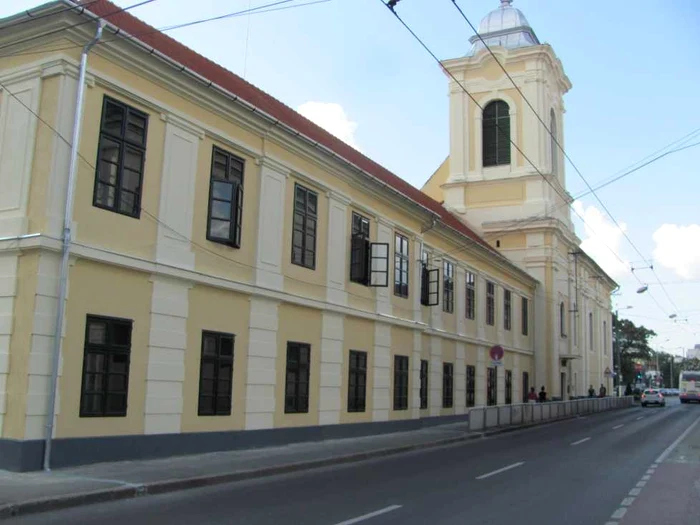 Clădirea Clinicii de Oftalmologie a fost reconstruită în 1851 FOTO Ştefan Both