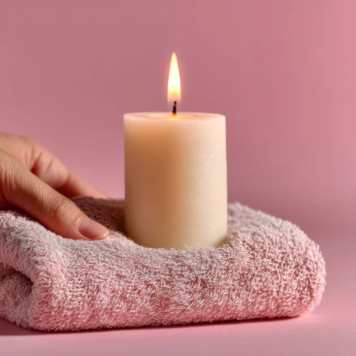 Lumanare roz, Pixabay jpg