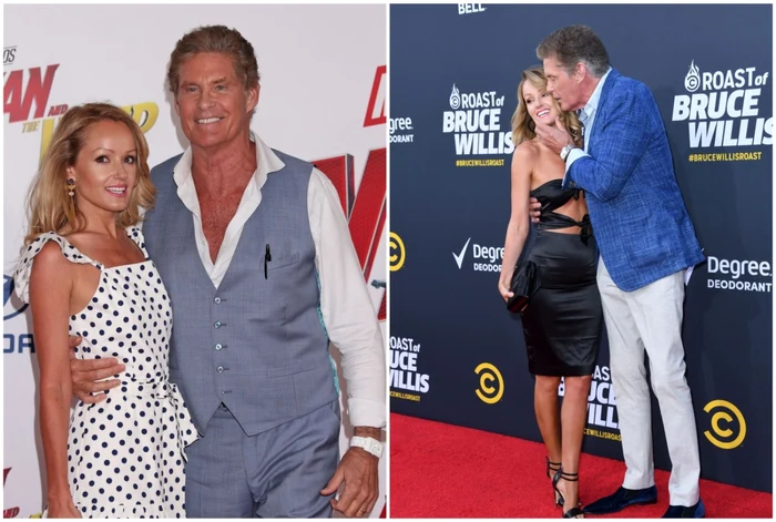 David Hasselhoff si Hayley Roberts FOTO EPA si Hepta