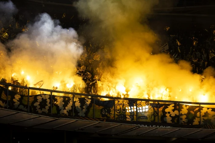 Violențe la Amsterdam după meciul Maccabi-Ajax. FOTO EPA