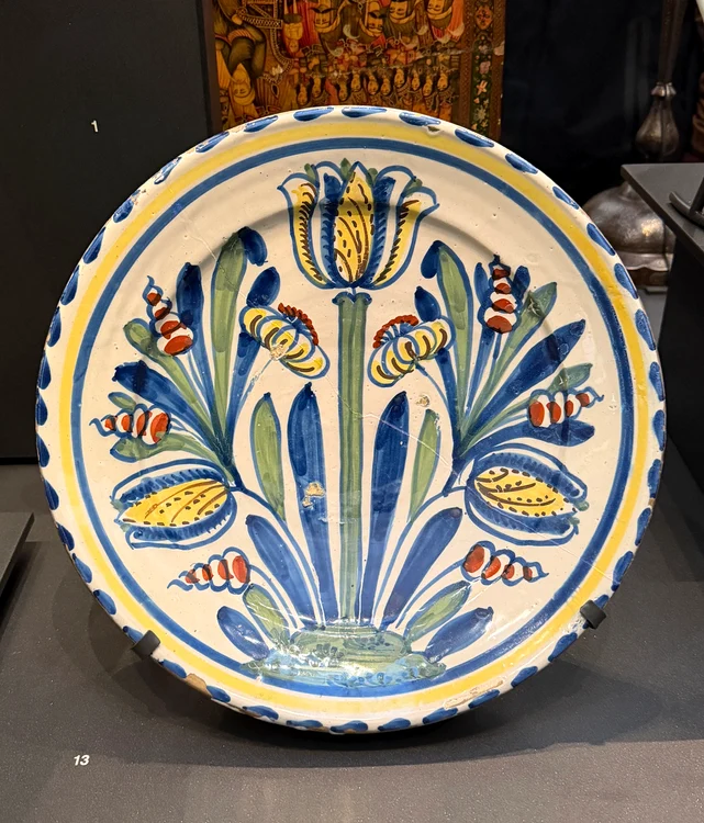 Porțelan otoman expus la British Museum. FOTO: arhiva personală