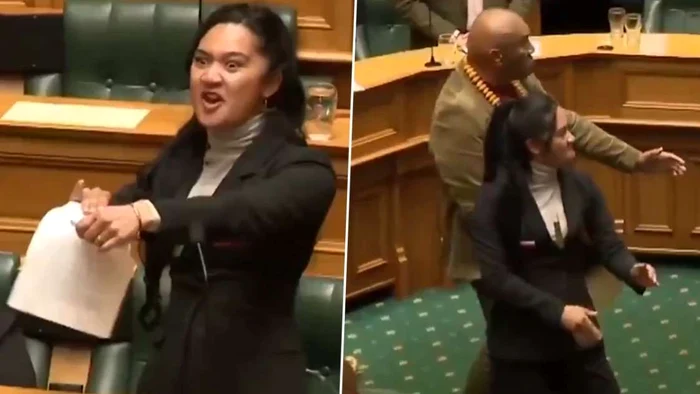 Deputata partidului de opoziție Hana-Rawhiti Maipi-Clarke FOTO: X