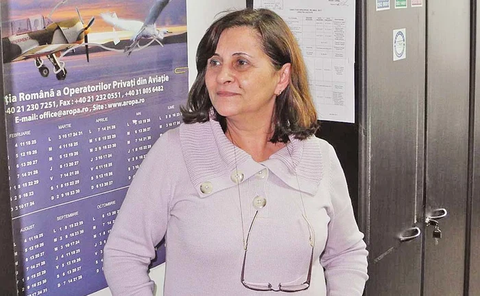 Nela Pintoiu, fosta nevastă a lui Cornel Galeş, este expertă în aviaţie