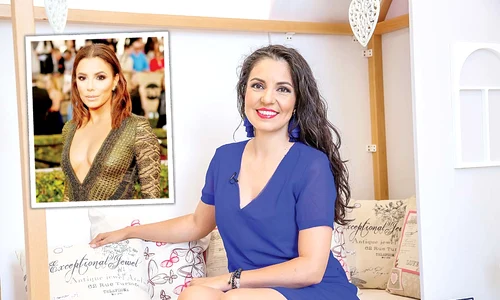 Cristina Joia este designer  la ”Visuri la cheie” şi seamănă cu Eva Longoria jpeg