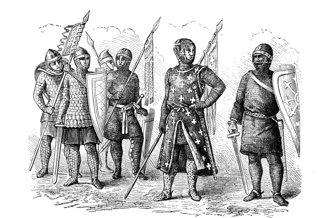 Cavalerii creștini, pregătiți de luptă  (© Getty Images)