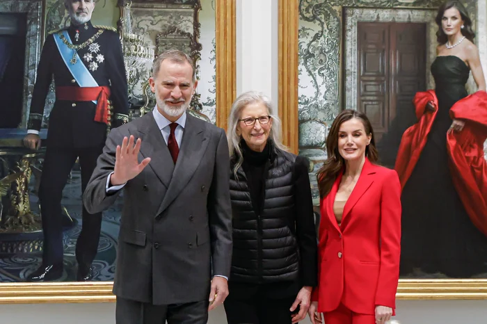 Regele Felipe, Annie Leibovitz și Regina Letizia (Foto: Profimedia)