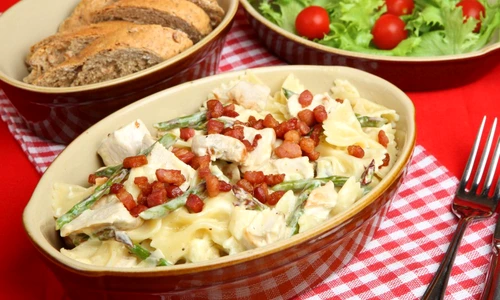 Farfalle Pasta with Chicken & Asparagus jpeg