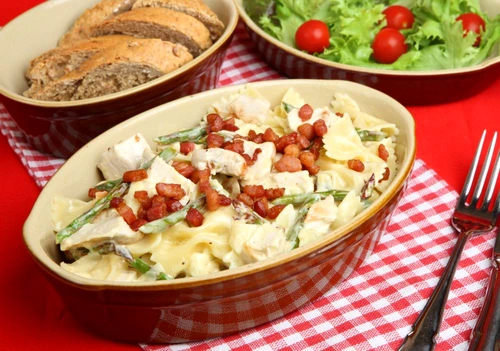 Farfalle Pasta with Chicken & Asparagus jpeg