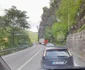 Blocaj în trafic pe Valea Oltului - urmare a lucrărilor la Viaductul Valea Poştei de pe DN7 în Vâlcea Foto Cătălin TransRo