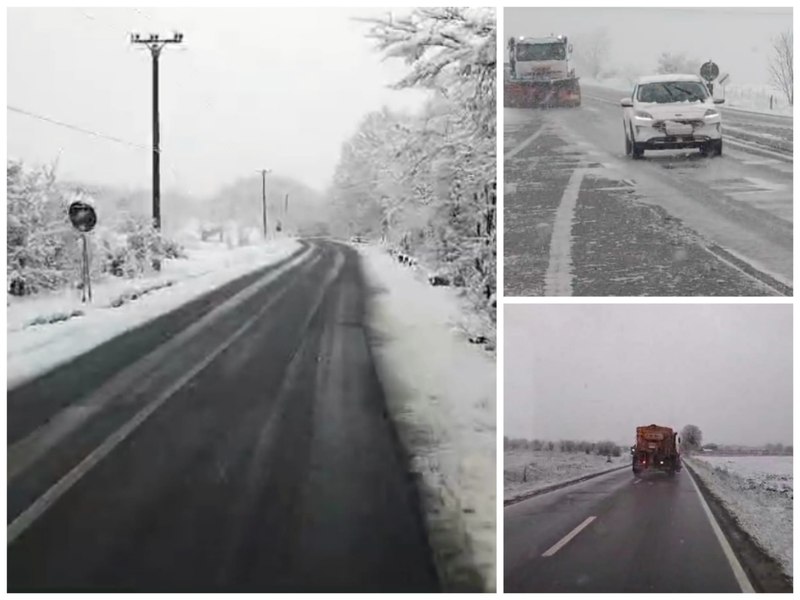 Iarna s-a întos în mai multe județe: probleme în Vâlcea. Intervin peste 100 de utilaje