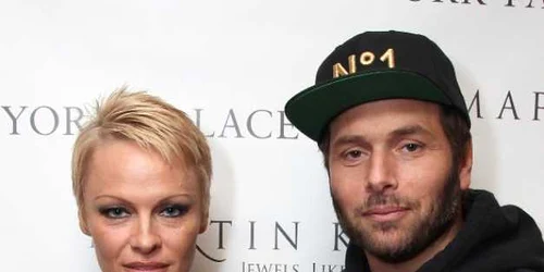 pamela anderson si rick salomon foto afp