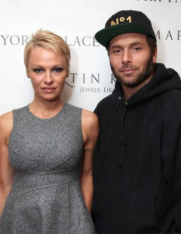 pamela anderson si rick salomon foto afp