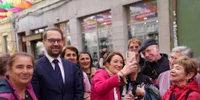 Roberta Metsola, prin Timișoara Foto     Dominic Fritz jpg