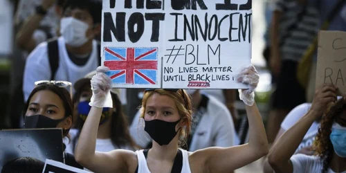 Proteste George Floyd în Marea Britanie FOTO EPA-EFE