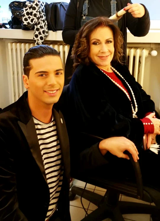 Laura Zapata și Radhu. Foto: arhiva personală.