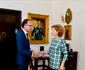 Margareta a României și Principele Radu la întâlnirea cu ambasadorul Germaniei