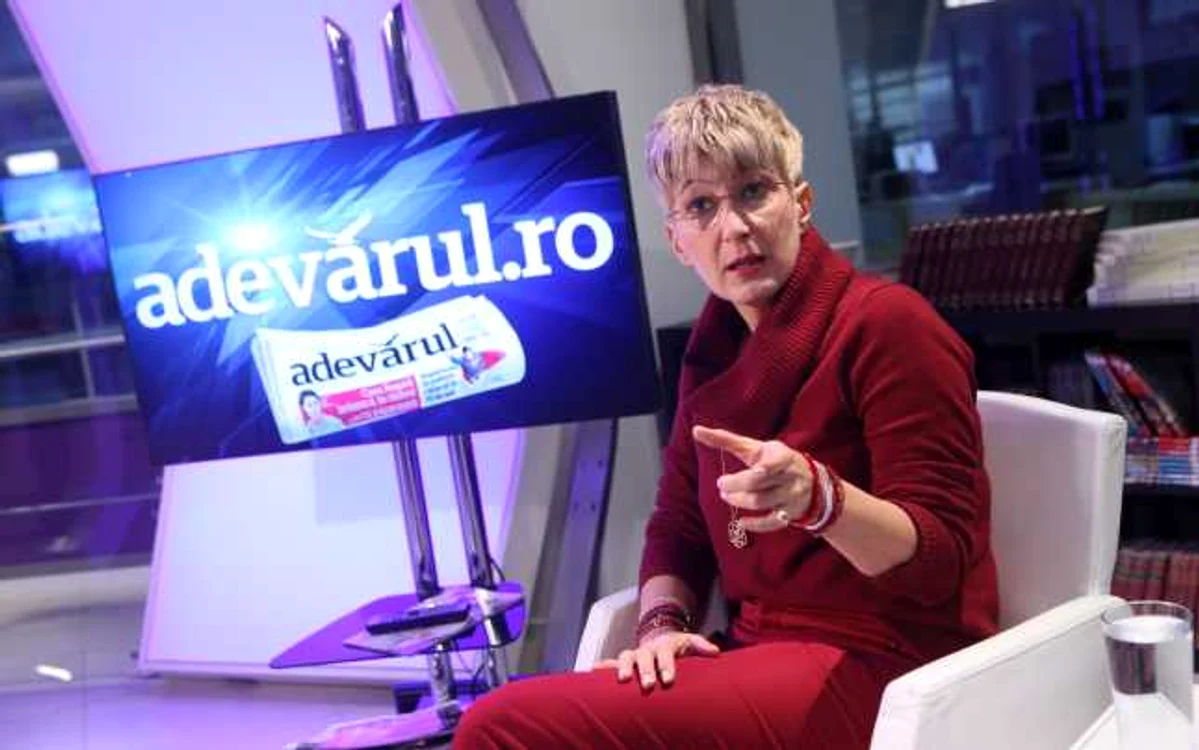 Simona Tivadar la Adevarul Live FOTO Sever Gheorghe 