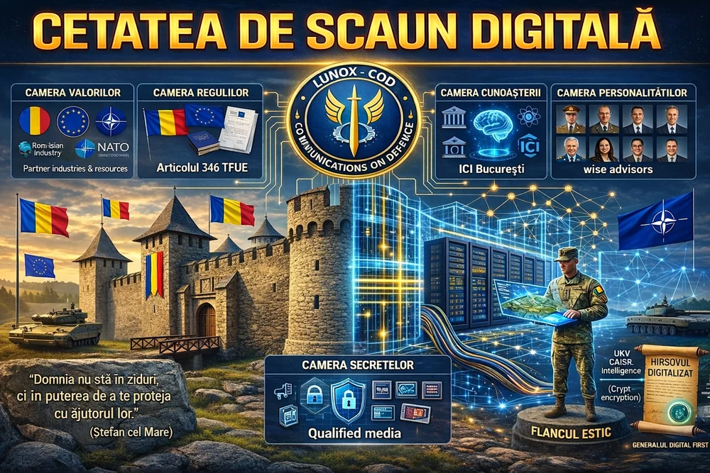 Cetatea de Scaun Digitală Suveranitate, adaptare și ingineria încrederii în arhitectura europeană de securitate