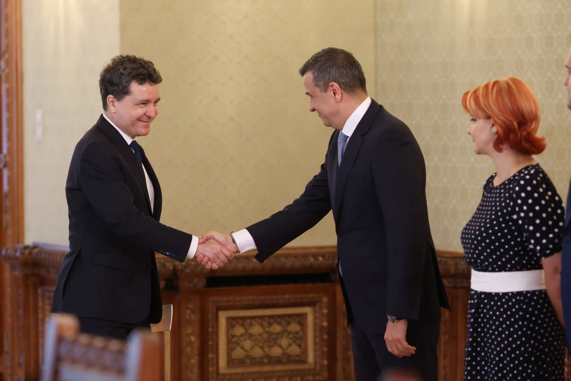 Liderul PSD a discutat cu președintele Nicușor Dan FOTO Arhivă