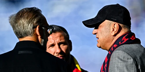 Dan Șucu, la meciul de Serie A dintre Genoa și Parma. FOTO Getty Images