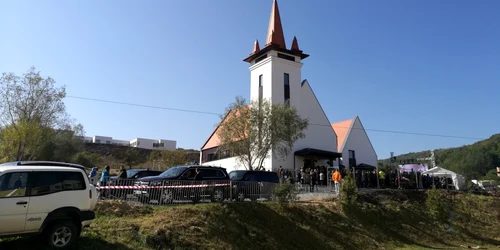 cluj biserica reformata viktor orban. foto remus florescu 