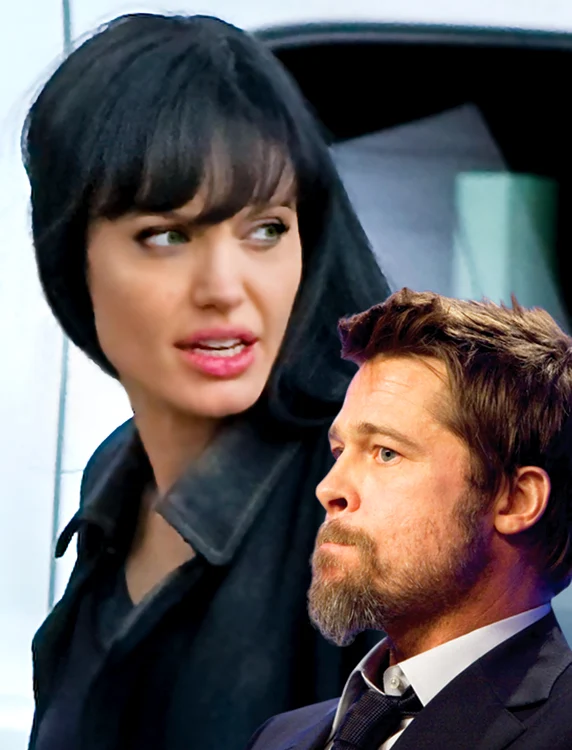 
    Angelina Jolie şi Brad Pitt  