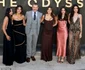 Soția și cele patru fiice i-au fost alături la premiera filmului „The Odyssey” / foto: DailyMail