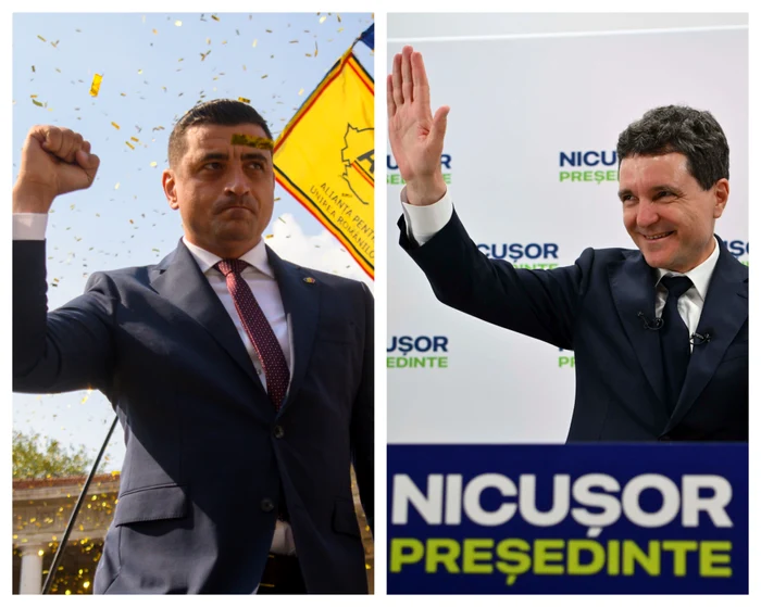 Un nou sondaj pentru turul II al prezidențialelor. George Simion, avans față de Nicușor Dan
