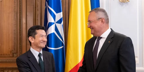 Nicolae Ciucă, întâlnire cu ambasadorul Japoniei la București FOTO: Facebook