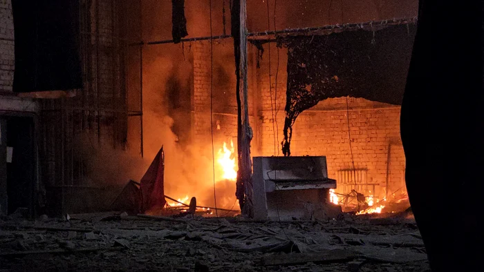 Bombardamente rusești în Herson FOTO PROFIMEDIA