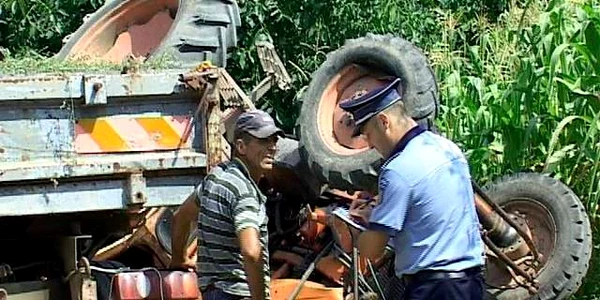 Poliţia efectuează cercetări pentru a stabili împrejurările în care s-a produs incidentul