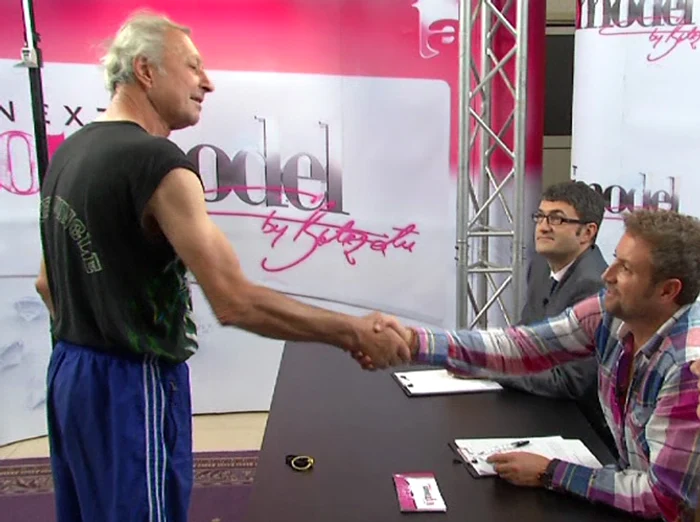 Botezatu, surprins de bunicul ce a venit să-şi susţină nepoata la casting