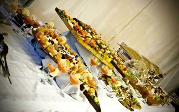 Artistii vor avea parte de un adevarat festin culinar