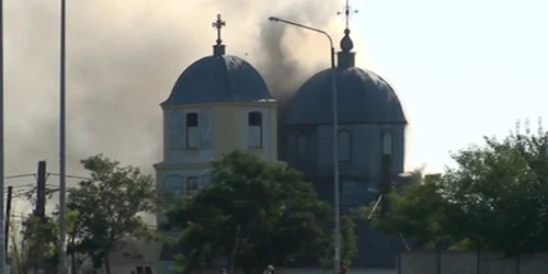Incendiu la Sfântu Gheorghe