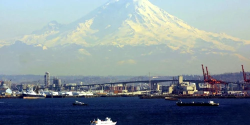 Muntele Rainier din Seattle statul Washington FOTO EPA-EFE