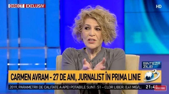 Carmen Avram este europarlamentar PSD FOTO Captură Antena 3