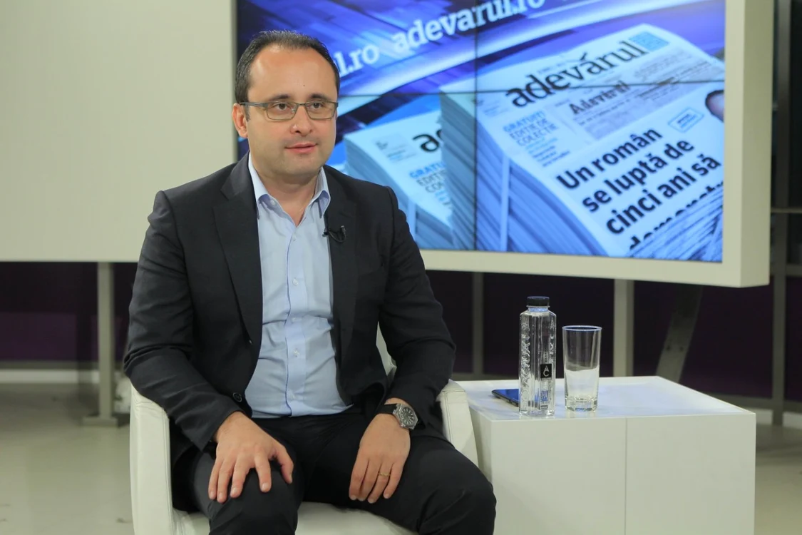 Cristian Buşoi, candidat pentru şefia PNL. FOTO Eduard Enea