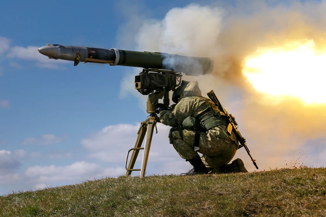 Rachete anti-tanc Kornet FOTO Wikipedia/ Mil.ru