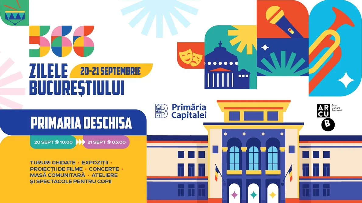 Primăria Capitalei își deschide porțile de Zilele Bucureștiului