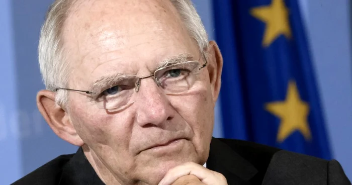 Ministrul german de Finanţe, Wolfgang Schäuble Foto: EPA