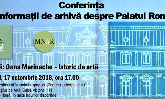 Conferința „Noi informații de arhivă despre Palatul Romanit” jpeg