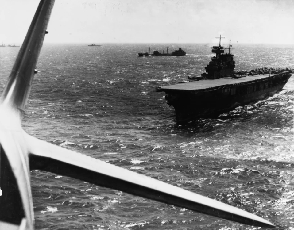USS Yorktown Battle of the Coral Sea 1942 jpg jpeg
