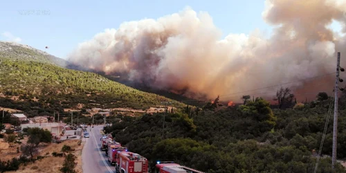 pompieri romani în Grecia Foto Facebook IGSU