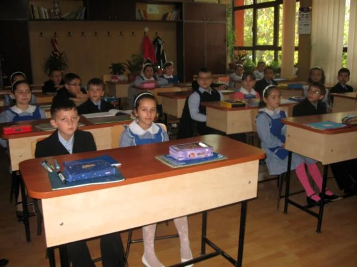 În nicio şcoală nu au fost suspendate cursurile din cauza frigului (foto arhivă)