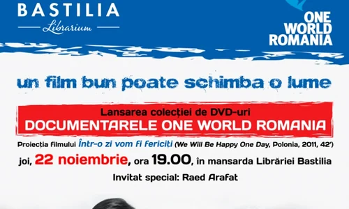 Lansarea colecţiei de DVD uri “Documentarele One World Romania” jpeg