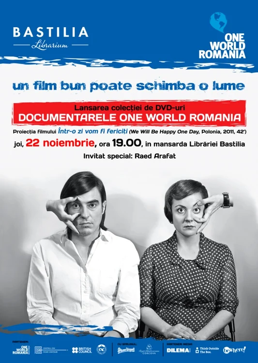 Lansarea colecţiei de DVD uri “Documentarele One World Romania” jpeg